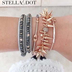 Stella & Dot Wishing Bracelet- Bisous